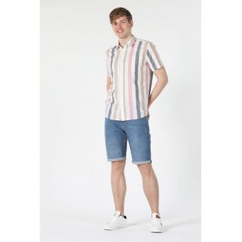 Camasa Cu Maneca Scurta De Barbati Multicolor Regular Fit8683197146922