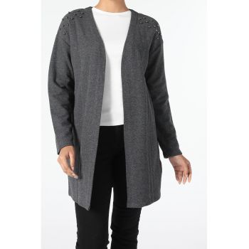 Cardigan cu maneci cazute - fara inchidere