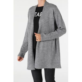 Cardigan tricotat fara inchidere