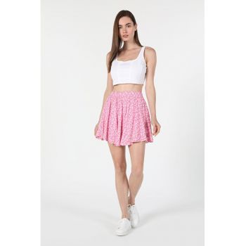 Fusta De Dama Roz Mini