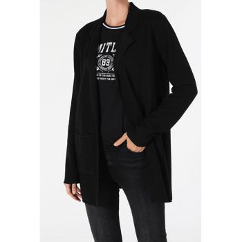 Jacheta De Dama Negru Regular Fit CL1055318 8682240888475