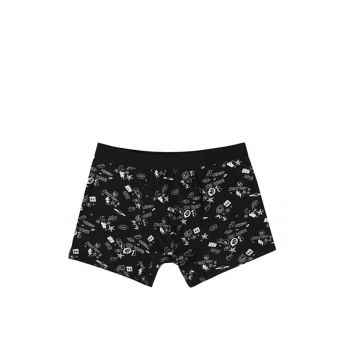 Lenjerie Intima De Barbati Negru Modern Fit rock out