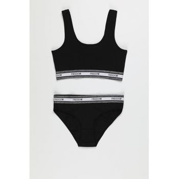 Lenjerie Intima De Dama Negru-Modern Fit
