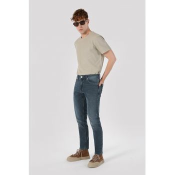 Pantaloni De Barbati Albastru inchis Regular Fit 067 JACK