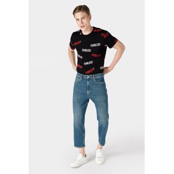 Pantaloni De Barbati Albastru-