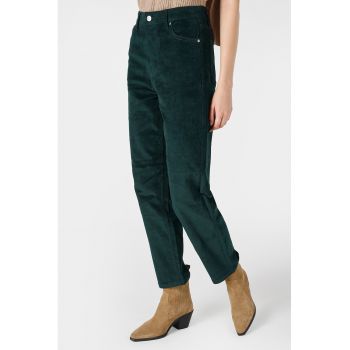 Pantaloni reiati regular fit Antracit