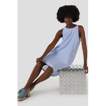 Rochie De Dama Albastru Regular Fit2