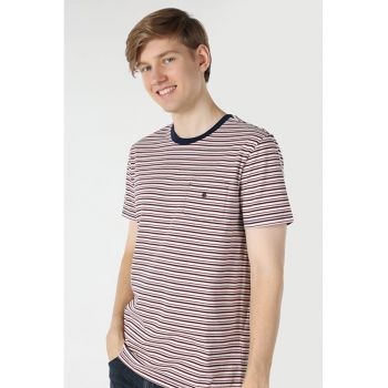 Tricou Cu Maneca Scurta De Barbati Alb Regular Fit 945105