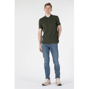 Tricou Polo Cu Maneca Scurta De Barbati Kaki Regular Fit Cl1059159 8683197169129