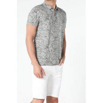 Tricou polo cu model grafic