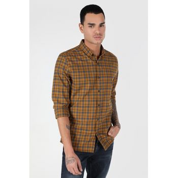 Camasa Cu Maneca Lunga De Barbati Safran Slim Fit Cl1061023