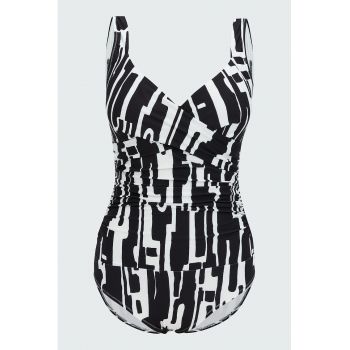 Costum de baie intreg cu decolteu in V