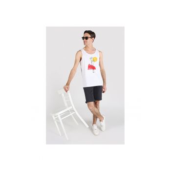 Maiou De Barbati Alb Regular Fit