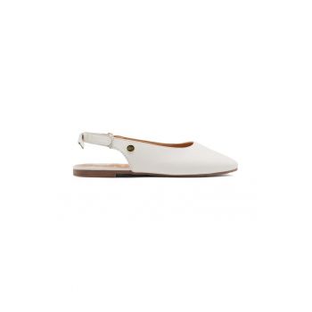 n - Papuci slingback din piele