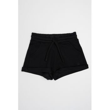 Pantaloni scurti cu snur de ajustare in talie