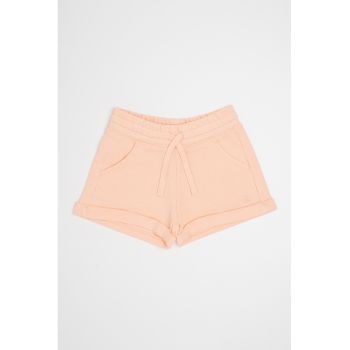 Pantaloni scurti cu snur de ajustare in talie