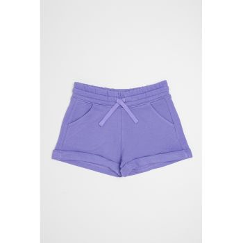 Pantaloni scurti cu snur de ajustare in talie