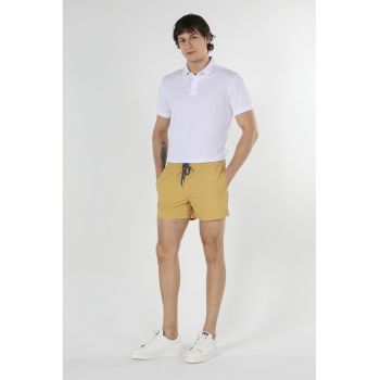 Pantaloni scurti de baie cu talie ajustabila