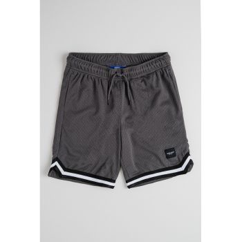 Pantaloni scurti din plasa Karl