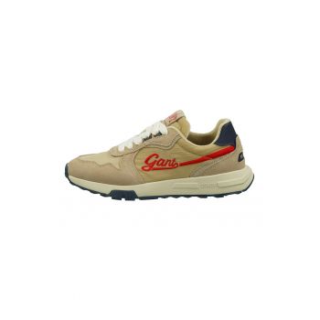 Pantofi sport cu insertii de piele intoarsa Youtron