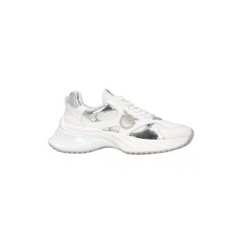Pantofi sport cu insertii metalizate