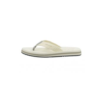 Papuci flip-flop cu garnituri tricotate Brodale