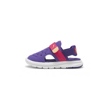 Sandale slingback cu inchidere velcro Evolve