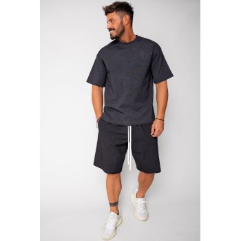 Set tricou si pantalon scurt Black I 16995