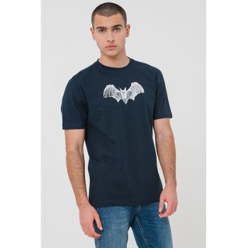 Tricou de bumbac cu imprimeu grafic