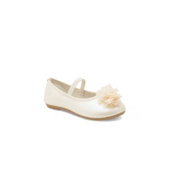 Balerini copii -  325925 - Piele ecologica - Ecru