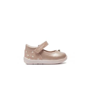 Balerini fete -  85223 - Piele naturala - Roz