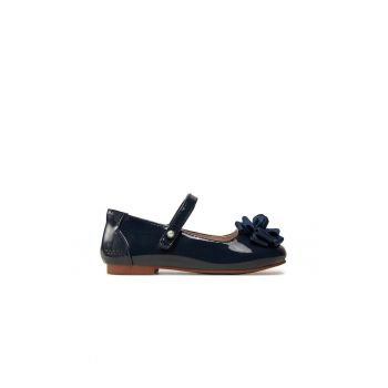 Balerini fete -  86046 - Piele ecologica - Bleumarin
