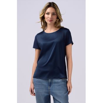 Bluza uni de satin