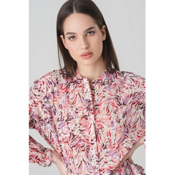 Camasa din bumbac cu model