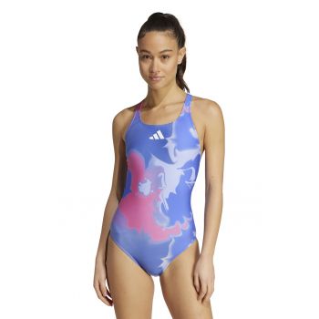 Costum de baie intreg cu model tie-dye
