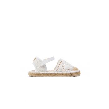 Espadrile copii -  19517 - Textil - Alb