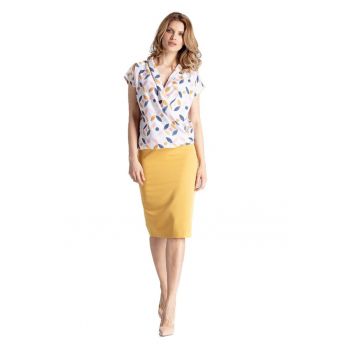 Fusta mini dama -  Hellengoire - mustar