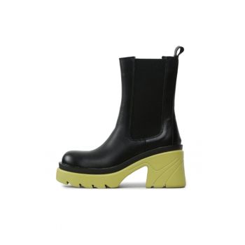 Ghete dama -  5904248654177 - Negru - Piele ecologica
