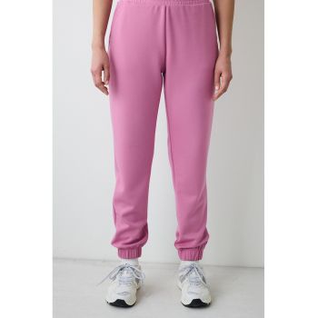 Pantaloni de trening cu talie elastica si buzunare laterale