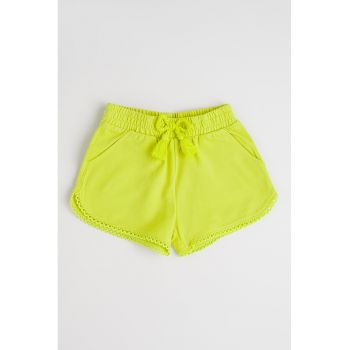 Pantaloni scurti cu snur si canafi