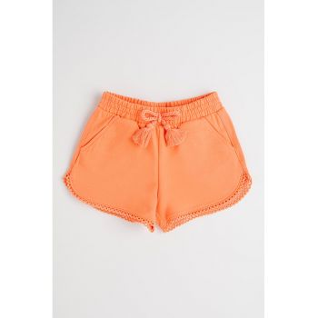 Pantaloni scurti cu snur si canafi