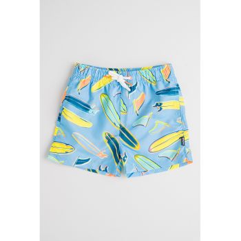 Pantaloni scurti de baie cu snur