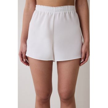 Pantaloni scurti de pijama cu talie elastica