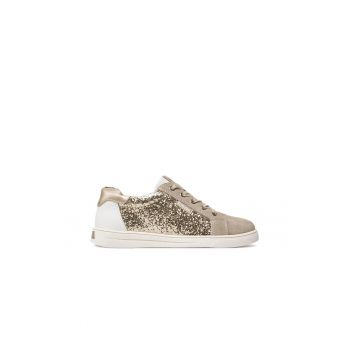 Pantofi copii -  87845 - Piele naturala - Bej | Auriu