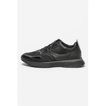 Pantofi sport cu garnituri din piele ecologica Jonah