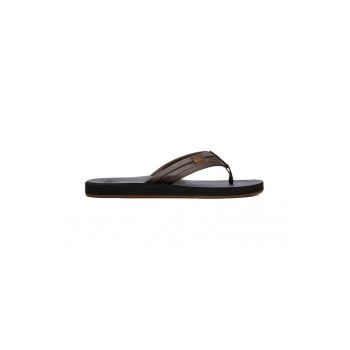 Papuci flip-flop din piele ecologica Carver Squish