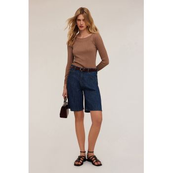 Pulover cu aspect striat
