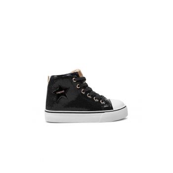 Tensi copii -  86350 - Piele ecologica - Negru