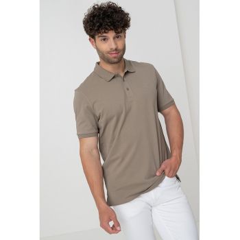 Tricou polo din bumbac pique Donos