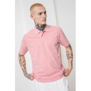Tricou polo relaxed fit